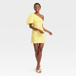 NWT One-Shoulder Mini A-Line Dress from A New Day